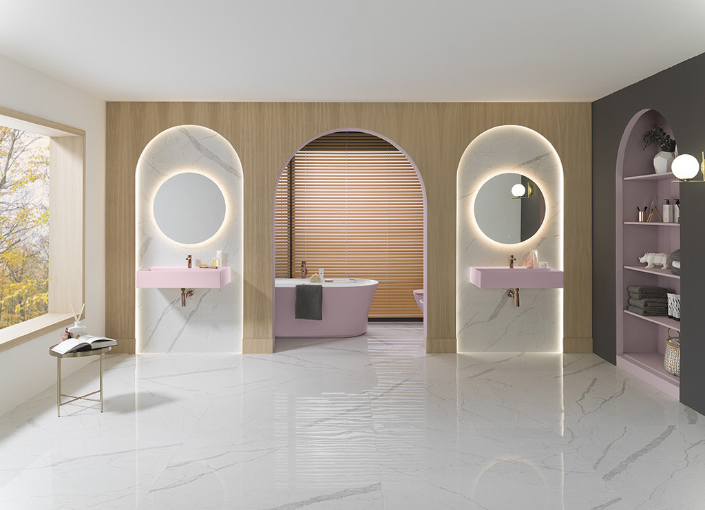 Salle de bain essence C compact - &copy;Porcelanosa